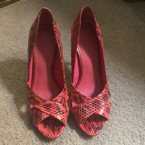 Tory Burch open toe heels